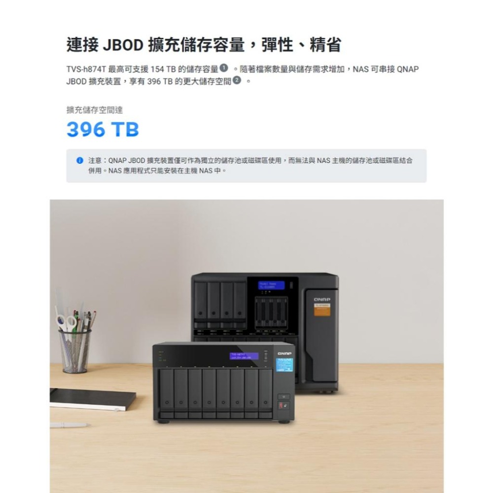 QNAP 威聯通 TVS-h874T-i7-32G NAS 網路儲存伺服器 網路硬碟 雲端硬碟 光華商場-細節圖8