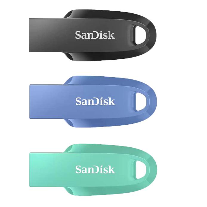 SanDisk Ultra Curve CZ550 256G 512G USB隨身碟 黑/綠/藍 100M 光華商場-細節圖2