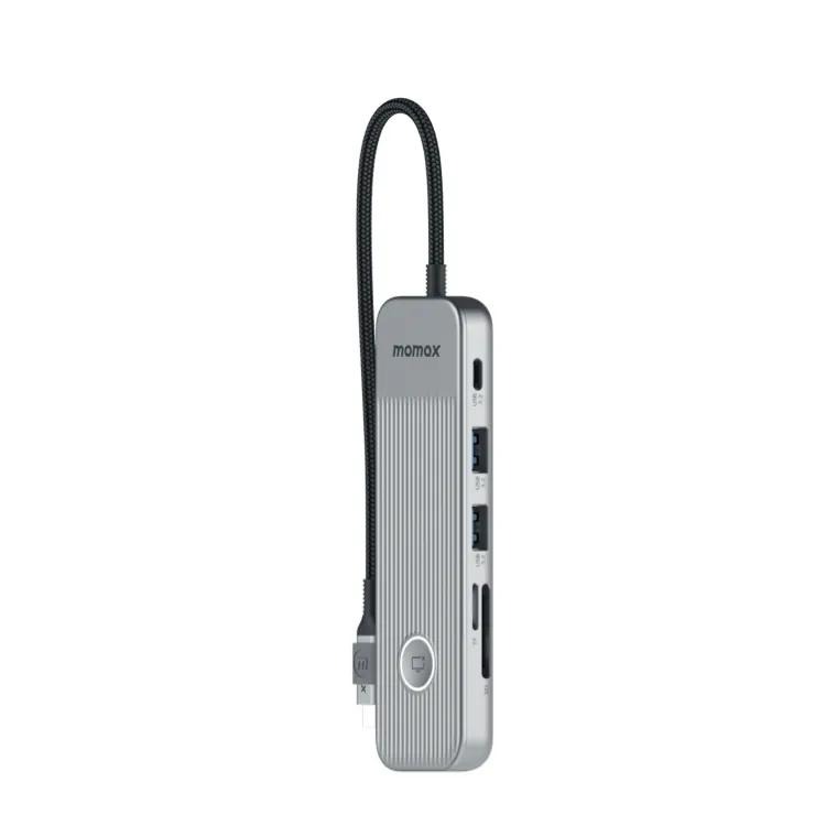 Momax ONELINK USB-C 8合1 多功能轉接器 Type-C USB HUB 集線器 HDMI 4K 光華-細節圖2