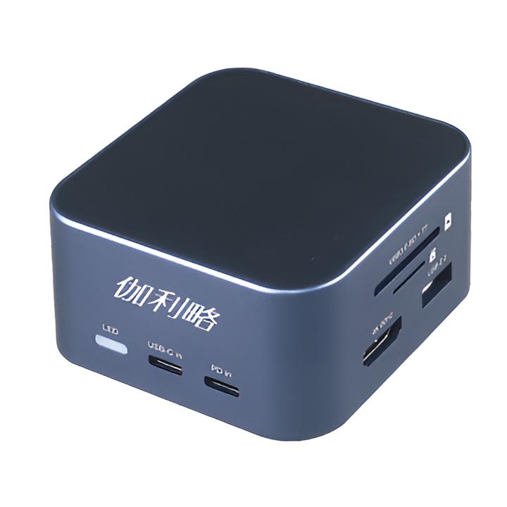 DigiFusion 伽利略 U13HLR－USB-C 13 in 1 多功能擴充盒 TYPE-C 擴充座 HUB 光華-細節圖2