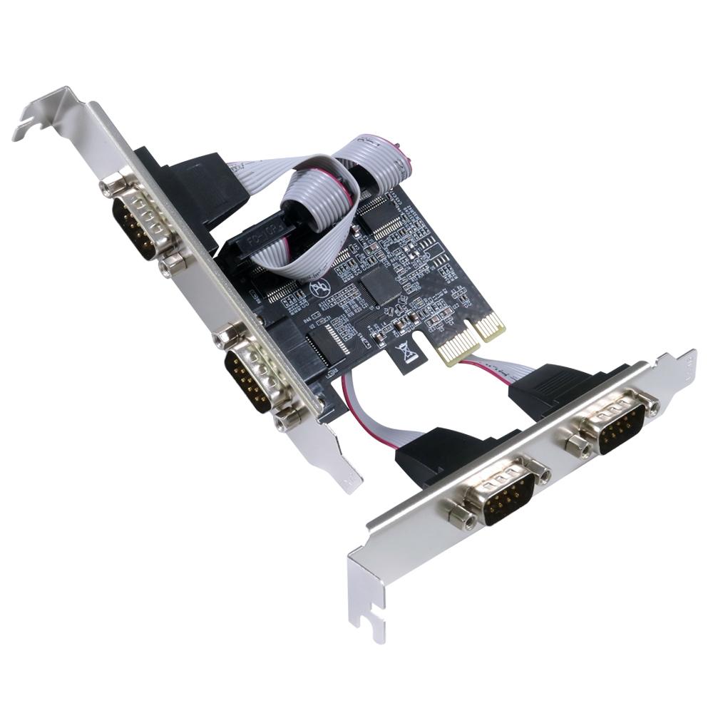 伽利略 PCI-E RS232 4 Port 擴充卡 PETR04A  TXB071 PCI-E TO RS232 4P-細節圖2