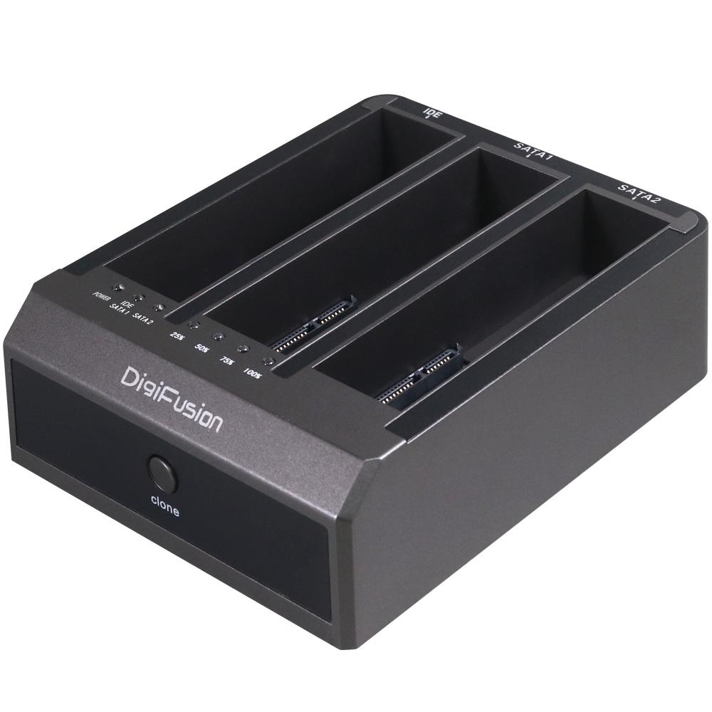 伽利略 2535B-U3I2S USB3.0 2.5/3.5 3插槽 硬碟座 (雙SATA+IDE) 光華商場 公司貨-細節圖2