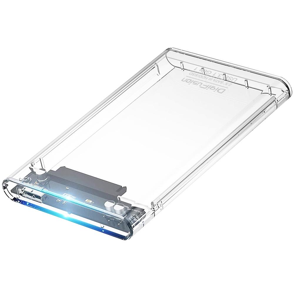 伽利略 HD-336U31S USB3.1 Gen1 SATA SSD 2.5吋 透明版 硬碟外接盒 硬碟盒 光華商場-細節圖2