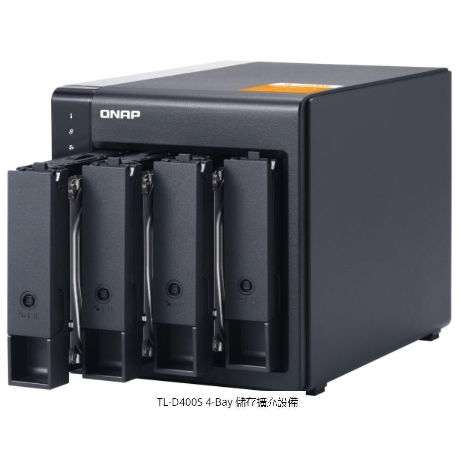 【免運直送】QNAP 威聯通 TL-D400S 4-bay 桌上型多通道 高效能儲存擴充設備 公司貨 光華商場-細節圖3