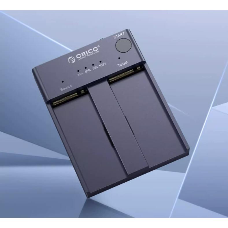 ORICO 奧睿科 M.2 NVMe 雙盤拷貝底座 雙硬碟 硬碟拷貝 M2P2-C3-C-GY-BP 光華商場-細節圖3