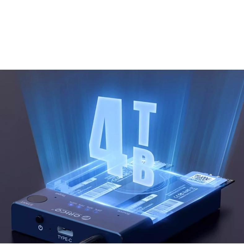 ORICO 奧睿科 M.2 NVMe 雙盤拷貝底座 雙硬碟 硬碟拷貝 M2P2-C3-C-GY-BP 光華商場-細節圖5