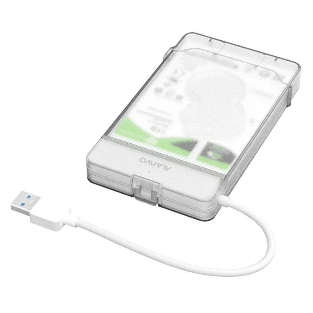 MAIWO 麥沃 K104 透明 2.5吋 SATA USB3.0 外接盒 2.5吋外接盒 硬碟外接盒 光華-細節圖2