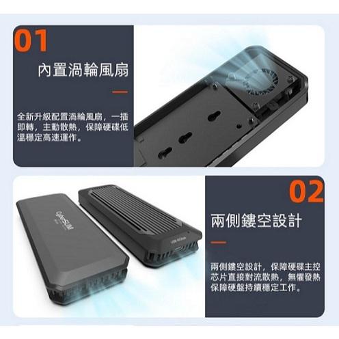 CyberSLIM M2-U4 M.2 NVMe PCIE SSD硬碟外接盒 USB4 傳輸 硬碟盒 擴充盒 光華商場-細節圖5