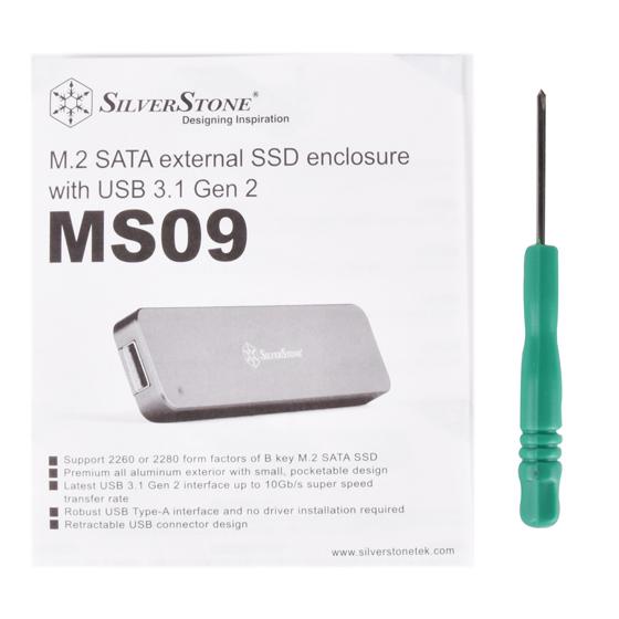 SilverStone 銀欣 MS09 M.2 硬碟外接盒 SSD 外接盒 2280／2260 外接盒 光華-細節圖7