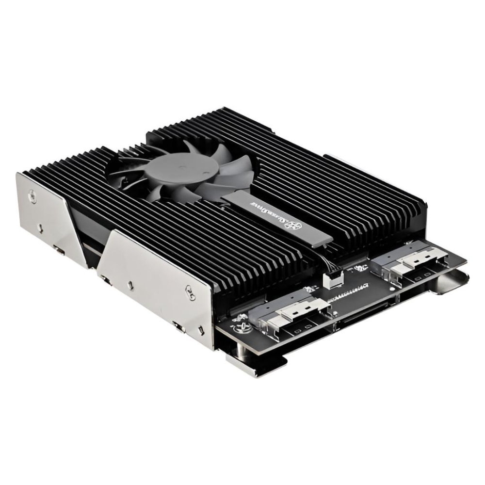 SilverStone 銀欣 SDP13－3.5吋 轉 PCIe NVMe M.2 SSD x4 轉接架 光華-細節圖2