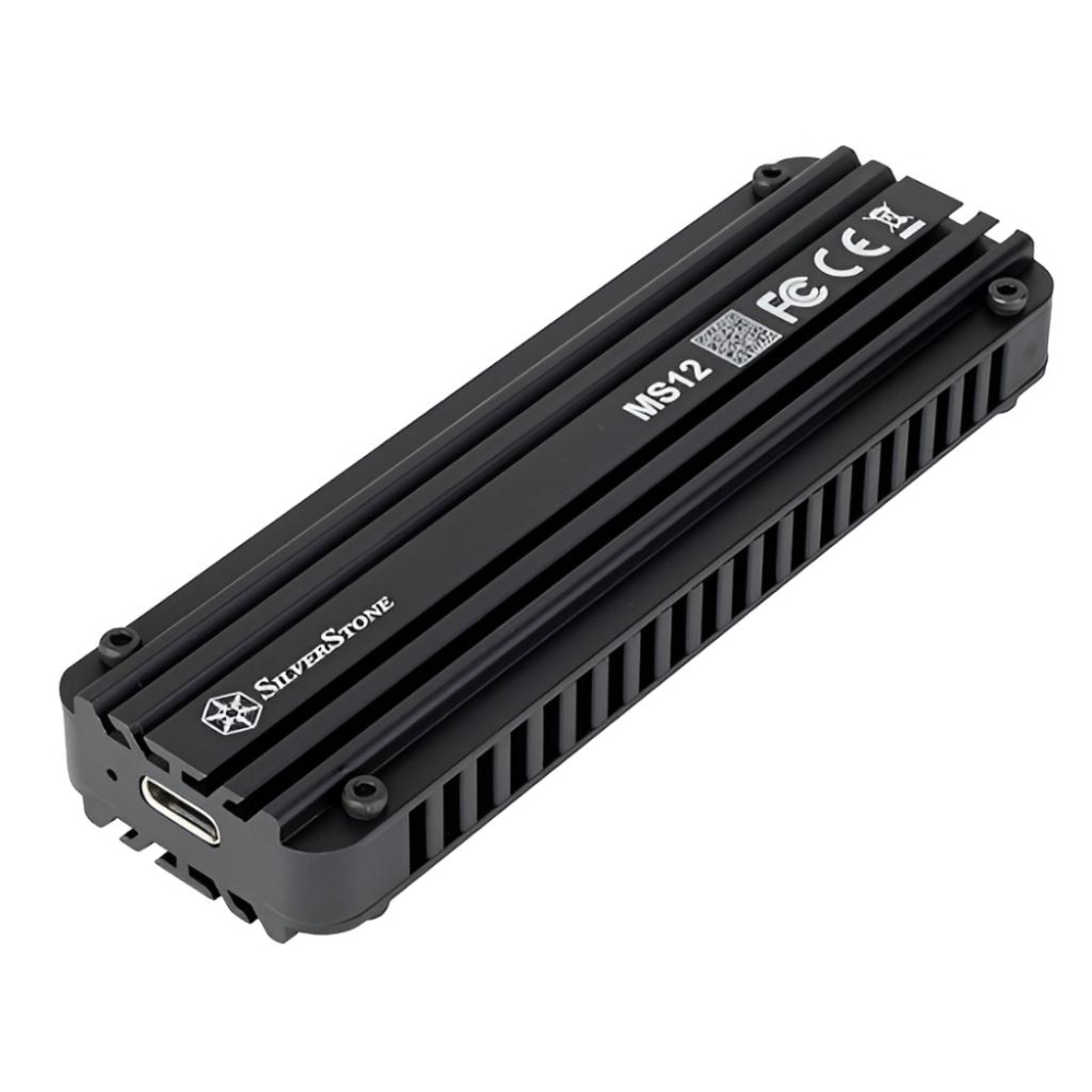 SilverStone 銀欣 MS12 USB4 NVMe SSD 硬碟外接盒 外接盒 USB 4.0 光華-細節圖2