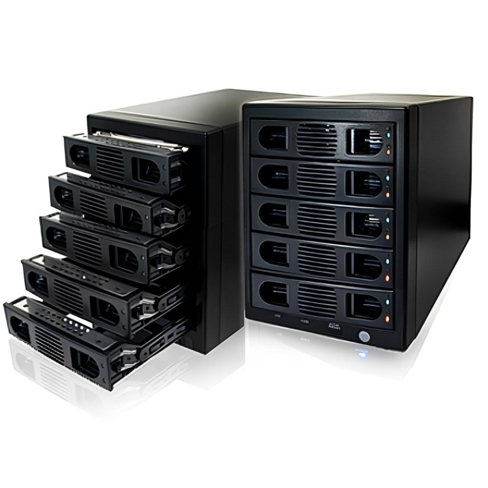 伽利略 35D-U3ES5R SSD USB3.0 + eSATA 5bay RAID 陣列 抽取式硬碟外接盒 公司貨-細節圖2