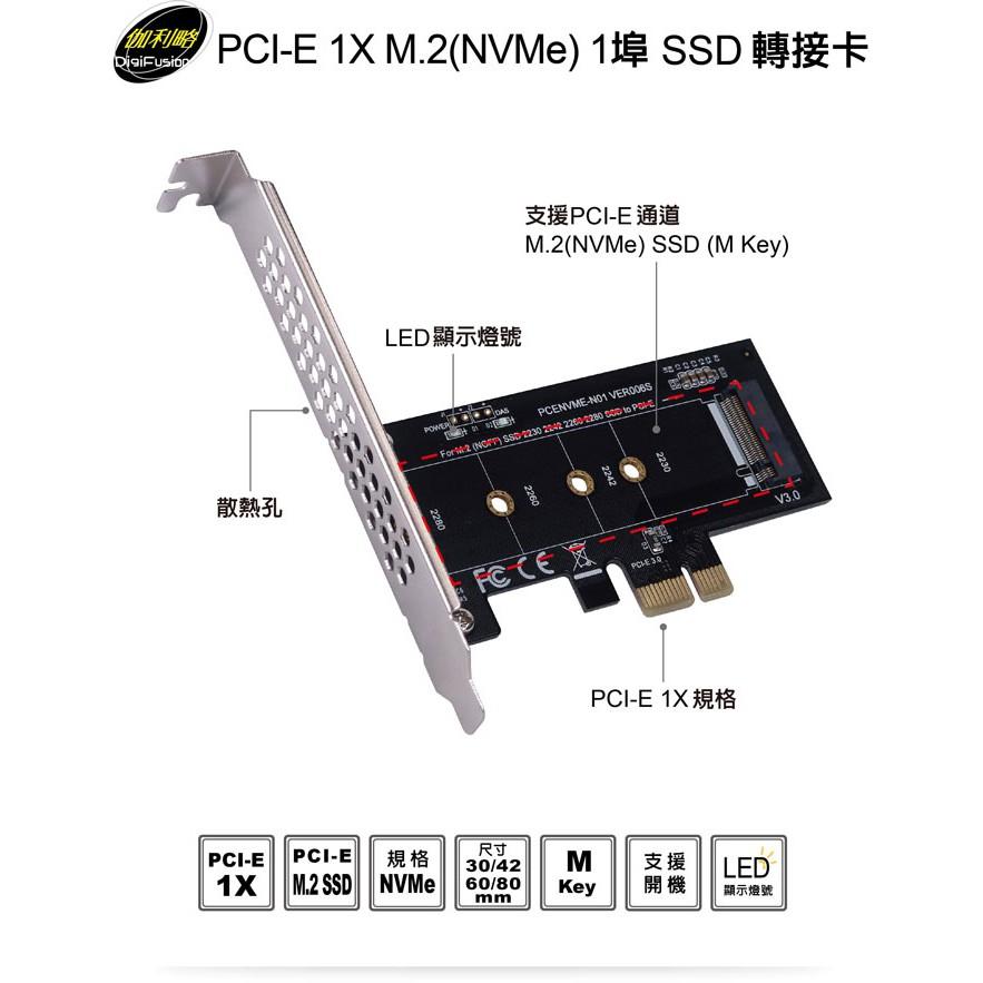 伽利略 M2PE42 PCI-E 1X M.2(NVMe)1埠 SSD轉接卡 全新公司貨 光華商場-細節圖3
