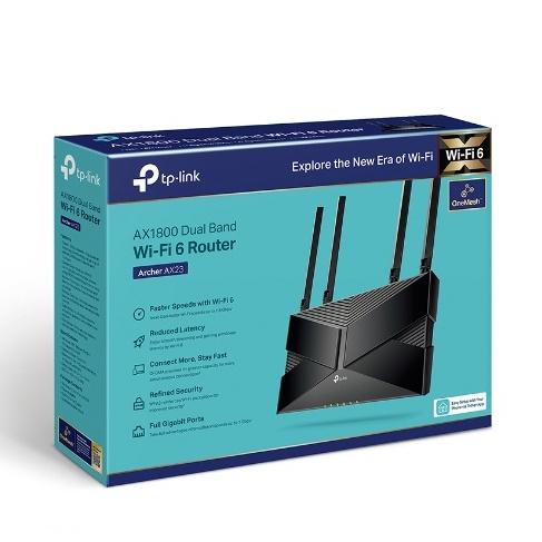 【免運直送】TP-Link Archer AX23 AX1800 雙頻 分享器 路由器 Mesh WiFi 6 公司貨-細節圖2