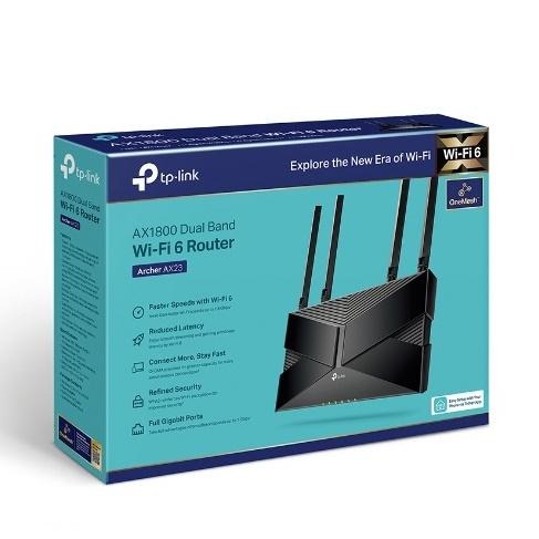 【免運直送】TP-Link Archer AX23 AX1800 雙頻 分享器 路由器 Mesh WiFi 6 公司貨-細節圖2