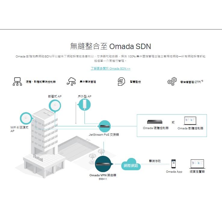 【免運直送】TP-LINK ER8411 Omada 10G VPN 路由器 光華商場 公司貨-細節圖6