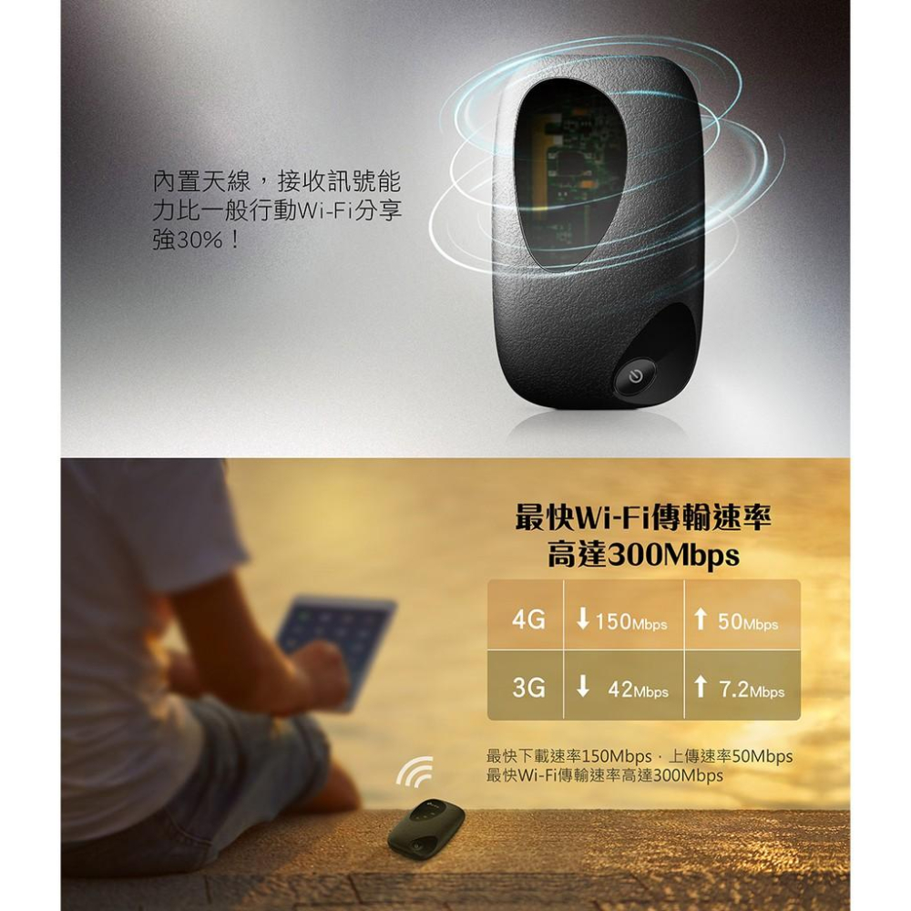 【免運直送】TP-Link M7200 4G 行動Wi-Fi 無線分享器 4G 路由器 TPLINK 三年保固 公司貨-細節圖5