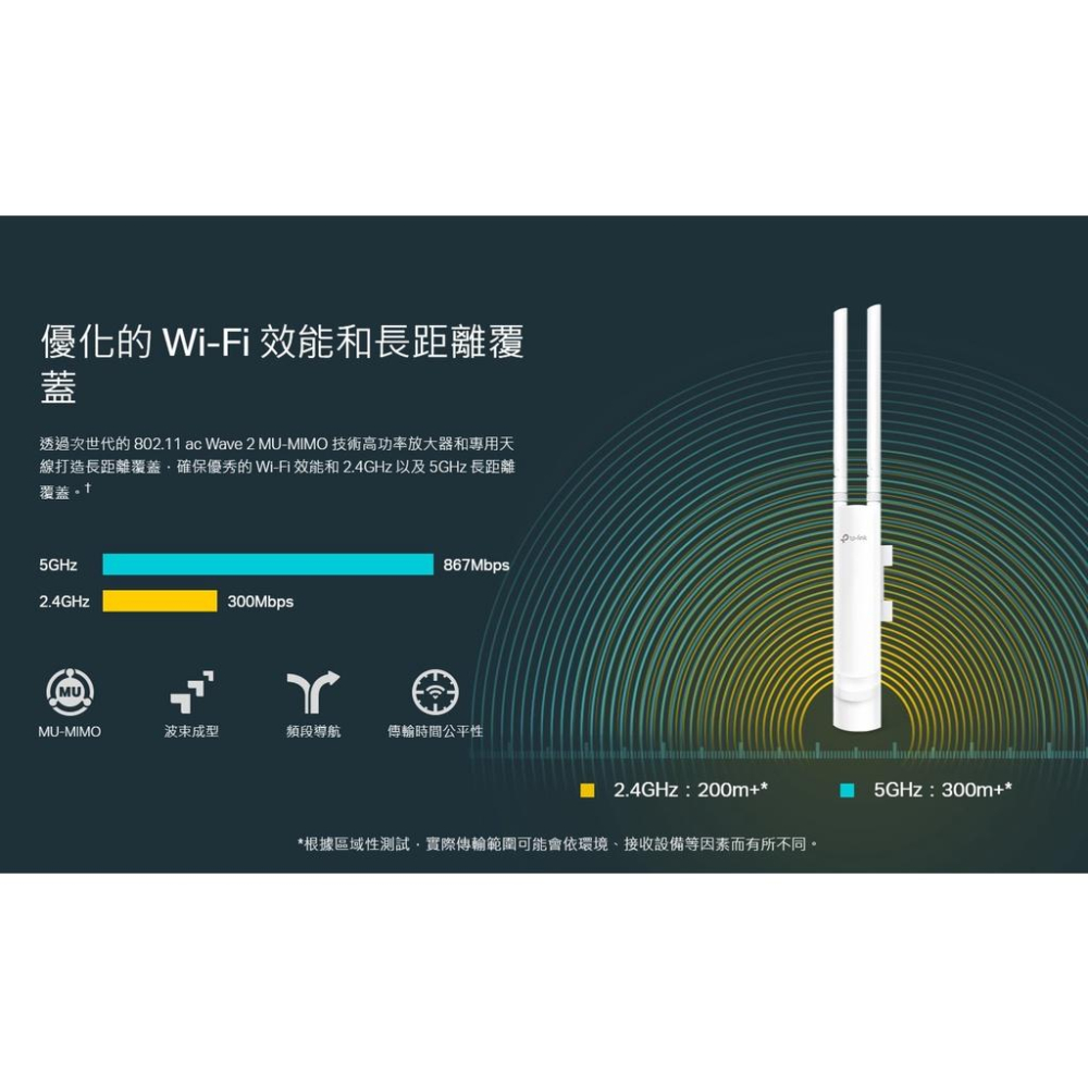 【現貨】TP-LINK EAP225-Outdoor POE 戶外 無線基地台 AC1200 Omada Mesh-細節圖7