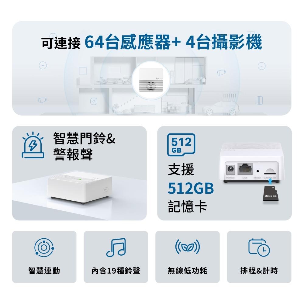 TP-LINK Tapo 智慧網關 H200 無線智慧網關 Smart Hub 智慧家庭 智能家居 語音控制 光華商場-細節圖3