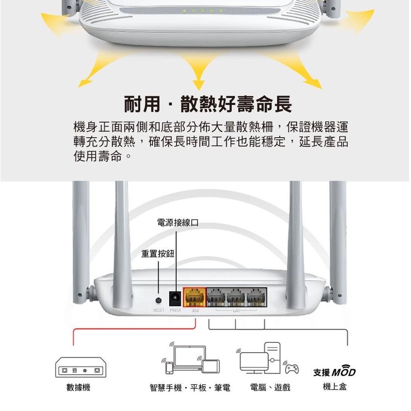【熱銷】Mercusys 水星網路 MW325R 300Mbps 無線網路 wifi 分享器 路由器 光華商場 公司貨-細節圖6