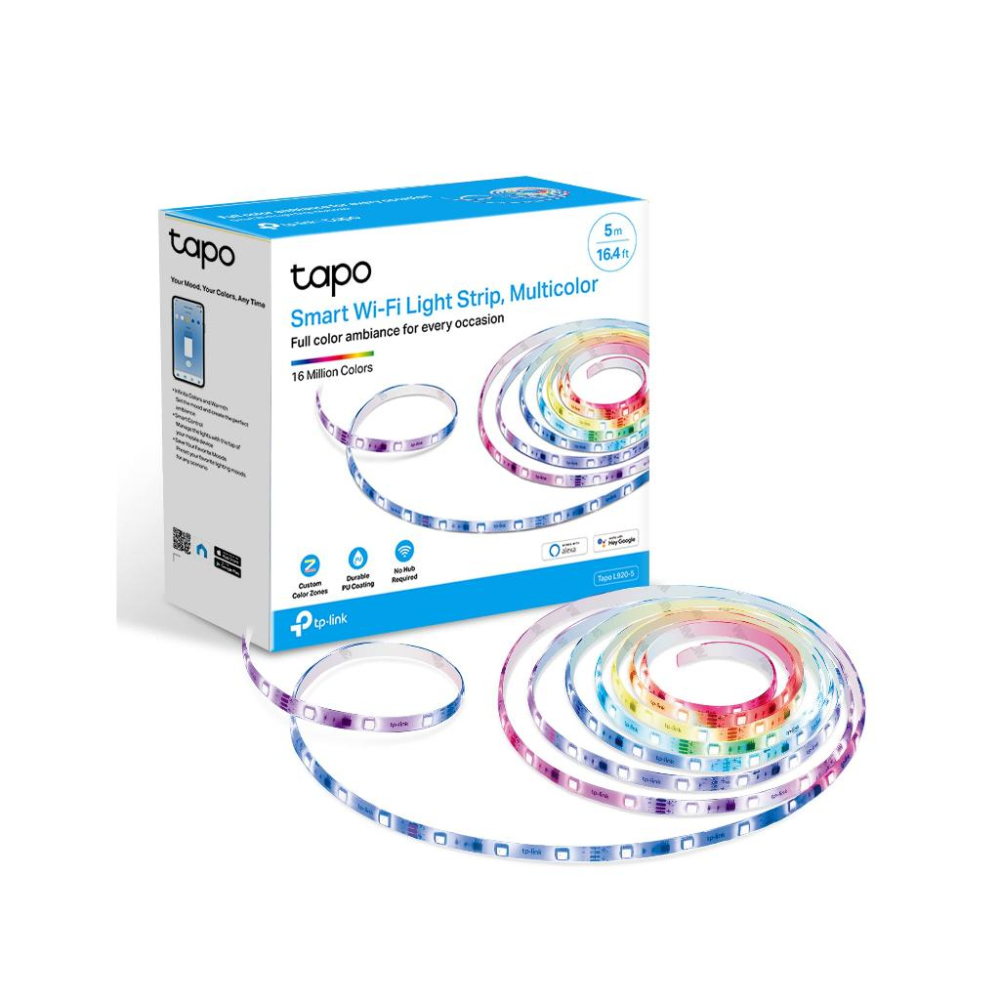 【現貨】TP-LINK Tapo L920-5 智慧 Wi-Fi 多彩燈條 感應燈條 語音控制 WIFI燈條 光華商場-細節圖2