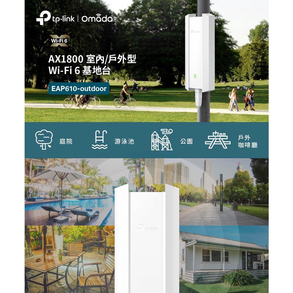 【免運直送】TP-LINK EAP610-Outdoor AX1800 網路分享器 室內 戶外型 Wi-Fi 6 基地台-細節圖3
