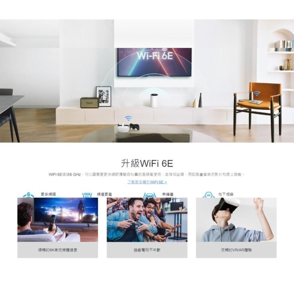 TP-LINK Deco XE75 Pro AXE5400 三頻 Wifi 6E Mesh 分享器 基地台 路由器 光華-細節圖4