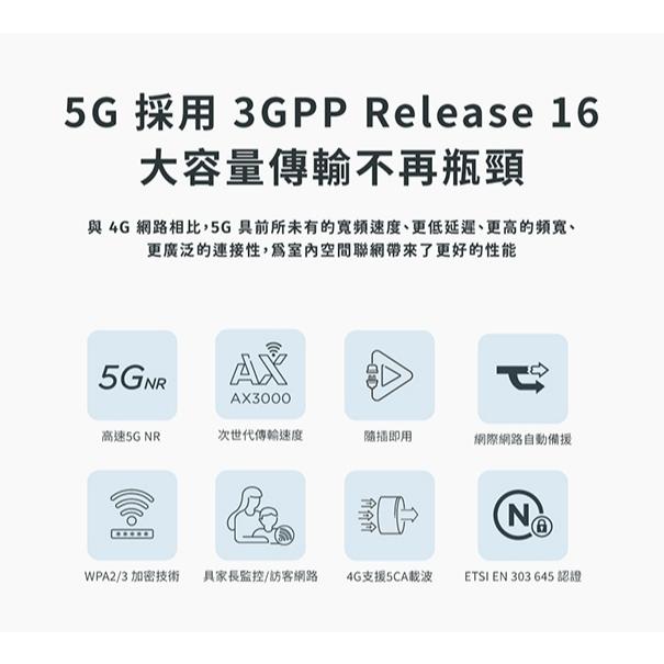 D-LINK G530－5G NR AX3000 Wi-Fi 6 無線路由器 4G LTE SIM卡 路由器 分享器-細節圖4