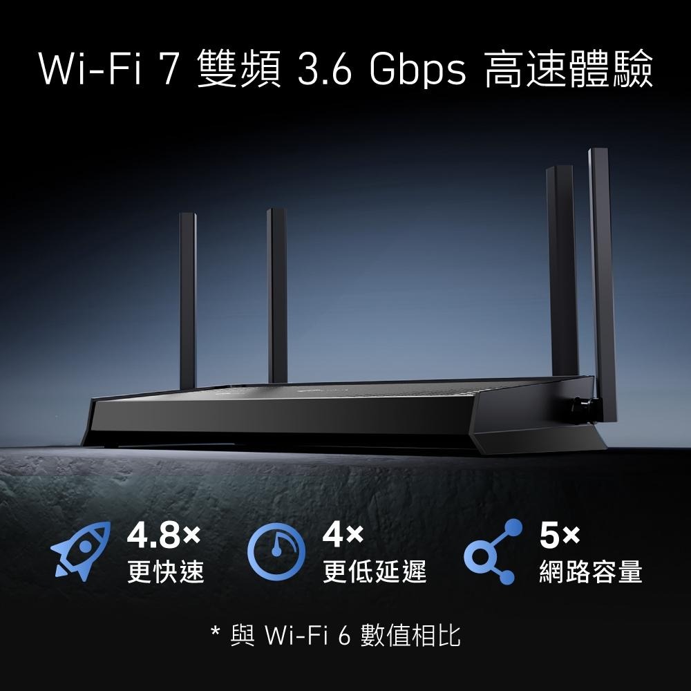 tp-link Archer BE220－BE3600 雙頻 Wi-Fi 7 路由器 無線路由器 WiFi 分享器 光華-細節圖3