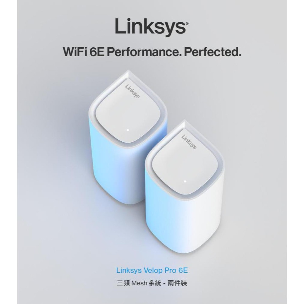 Linksys Velop Pro 6E－AXE5400 WiFi 6E 三頻 無線網狀路由器 MX620 MX6202-細節圖4