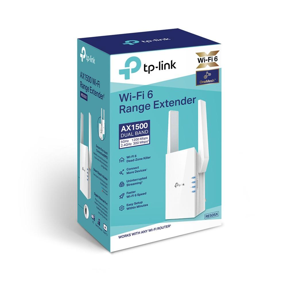 【免運直出】TP-Link RE505X AX1500 雙頻 無線網路 WiFi6 訊號延伸器 中繼器 訊號增強 公司貨-細節圖2