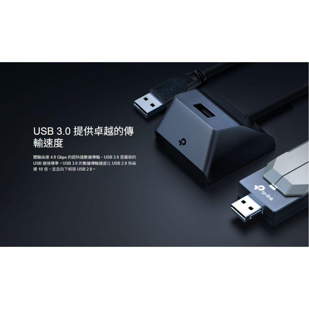 tp-link Archer TBE400UH－BE6500 Wi-Fi 7 高增益無線 USB 網卡 網路卡 光華-細節圖8