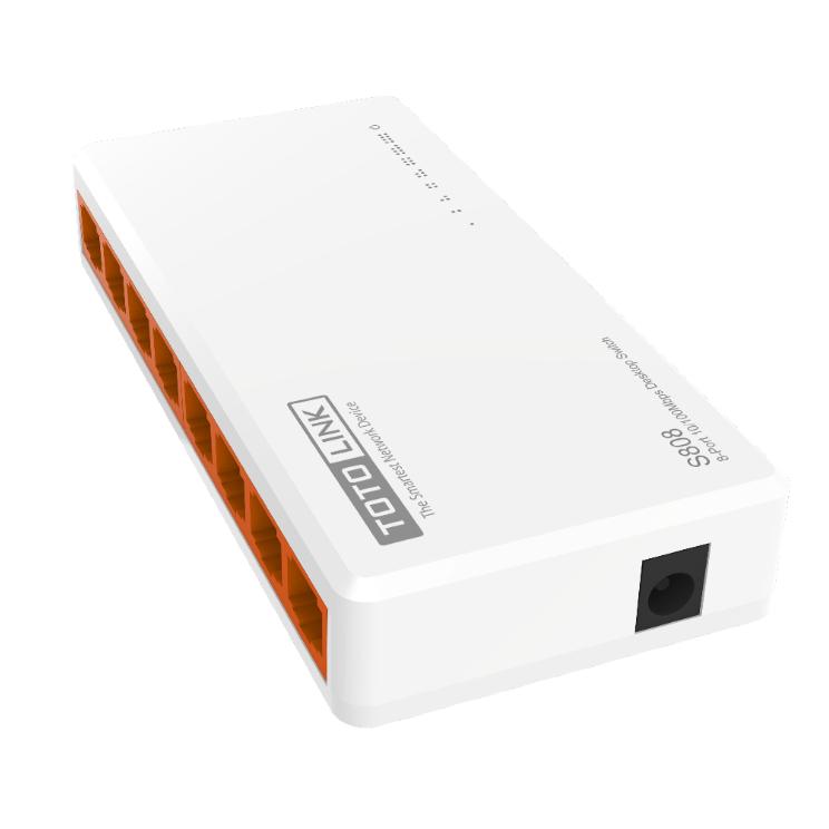TOTOLINK S808 8埠家用乙太網路交換器 隨插即用 HUB 集線器 網路交換器 外接式 光華商場-細節圖2