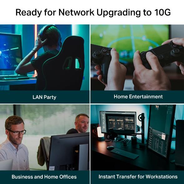 限量優惠【免運直出】TP-LINK TL-SX105 5 埠 10G 桌上型交換器 公司貨 光華商場-細節圖5