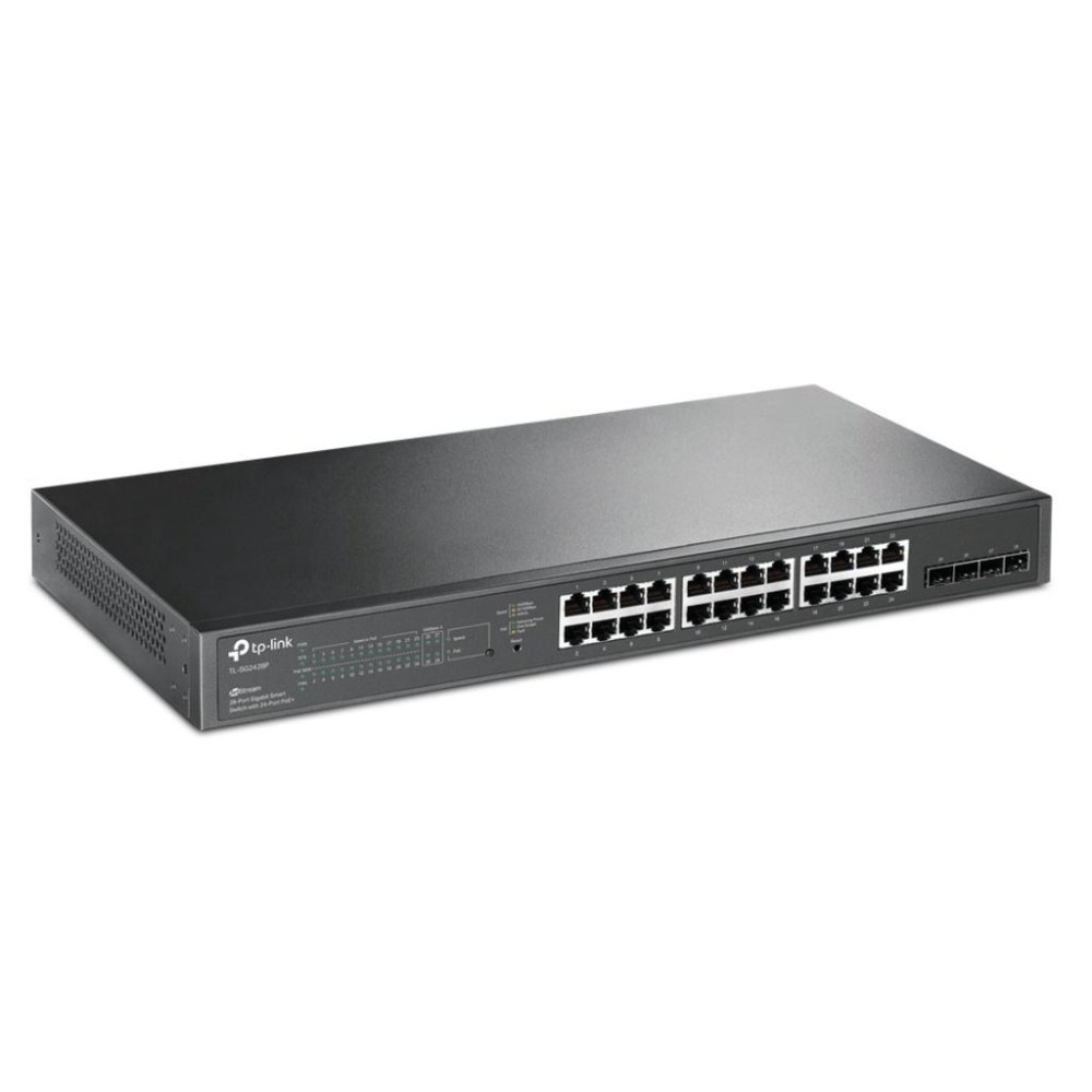 【免運直送】TP-LINK TL-SG2428P JetStream28埠Gigabit 智慧型交換器 含24埠PoE+-細節圖2