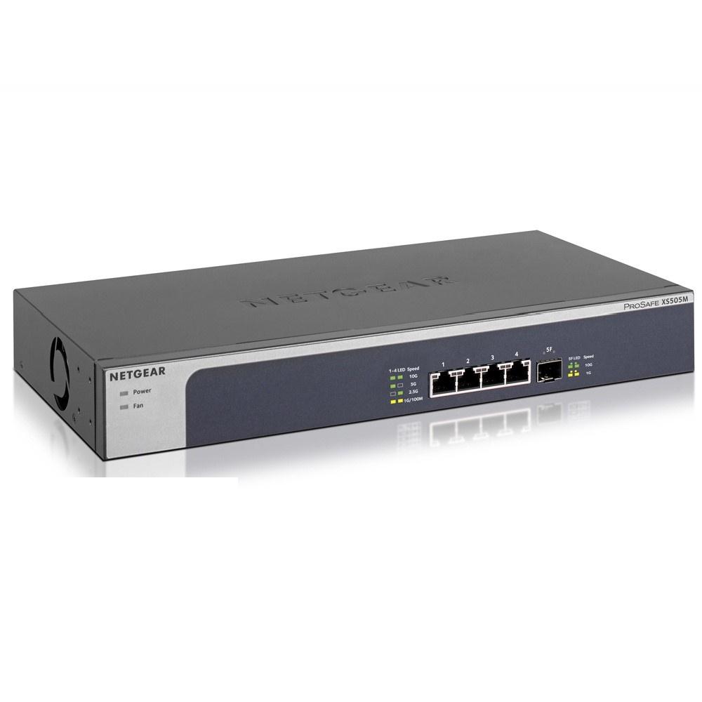 【免運直送】NETGEAR XS505M 5埠 10Gb 無網管 Multi-Giga 交換器 公司貨 光華商場-細節圖2