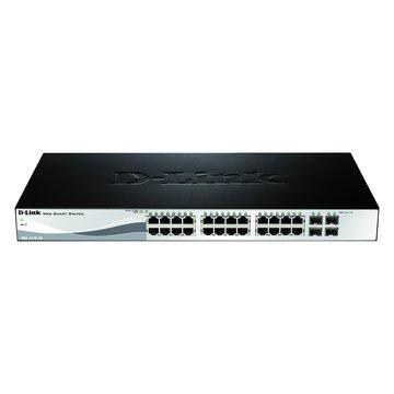 【台灣製造】D-LINK DGS-1210-28 28埠 智慧型 鐵殼交換器 BASE-T+4埠 SFP 光華-細節圖2