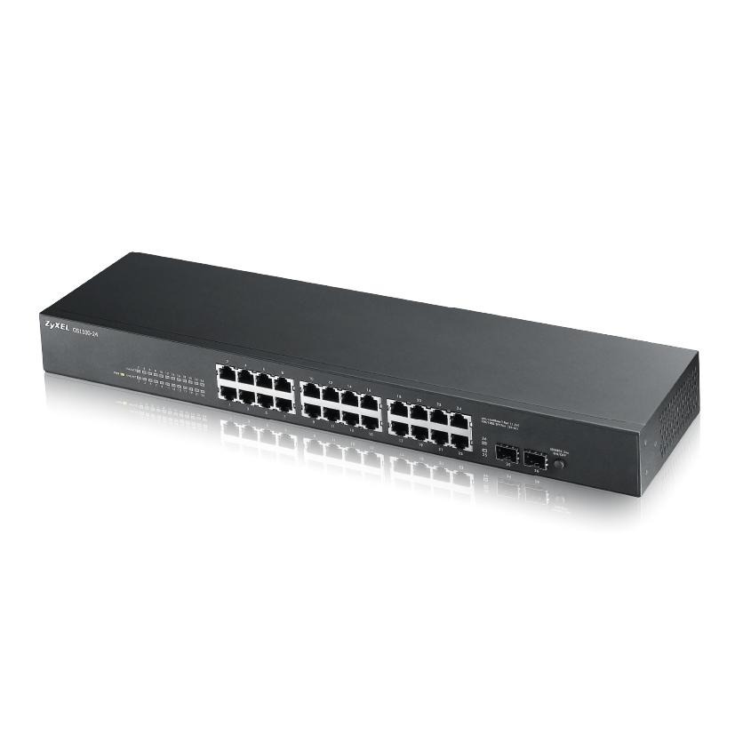 【現貨來了】ZYXEL 合勤 GS1100-24 V3 交換器 24埠 GIGA LAN Switch 乙太網路交換器-細節圖2