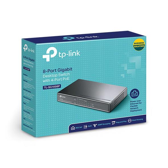【免運直送】TP-LINK TL-SG1008P 8Port 桌上型交換器 / PoE供電 公司貨 SG1008P-細節圖3