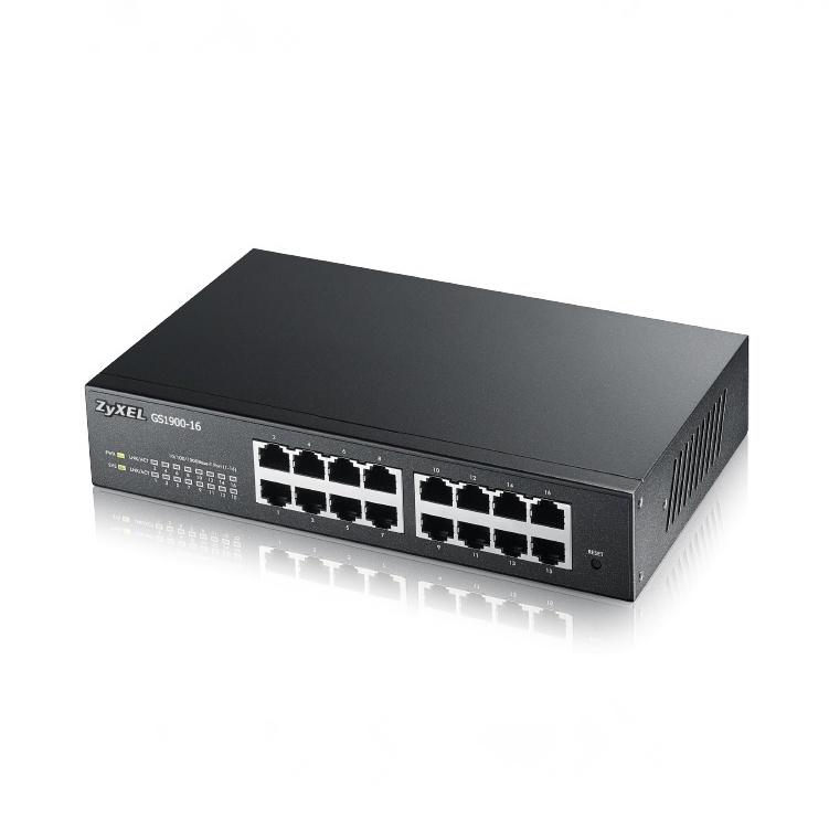【現貨熱銷】Zyxel 合勤 GS1900-16 智慧型網管16埠 Gigabit 交換器 公司貨 台灣製 光華商場-細節圖2