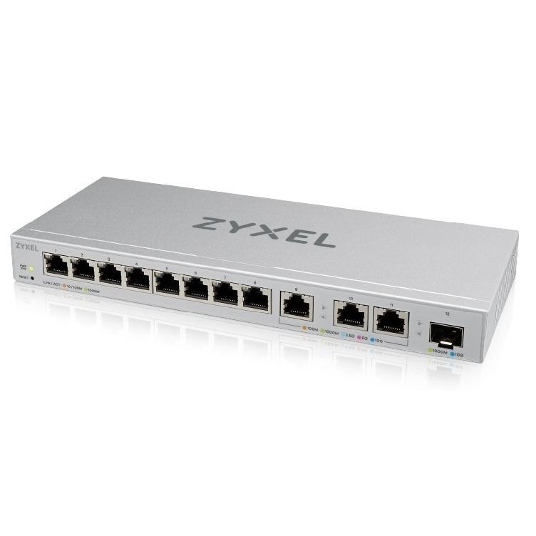 【免運直送】Zyxel 合勤 XGS1250-12 簡易網管型 12埠 網路交換器 Multi-Gigabit交換器-細節圖2