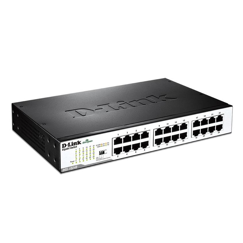 【免運直送】D-Link 友訊 DGS-1024D 24p Gigabit 交換器 乙太網路 24埠 公司貨 三年保固-細節圖2