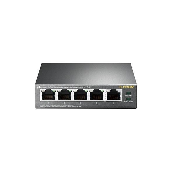 【新品現貨】TP-LINK TL-SG1005P 5埠 Gigabit 桌上型交換器含 4 埠 PoE SG1005P-細節圖4