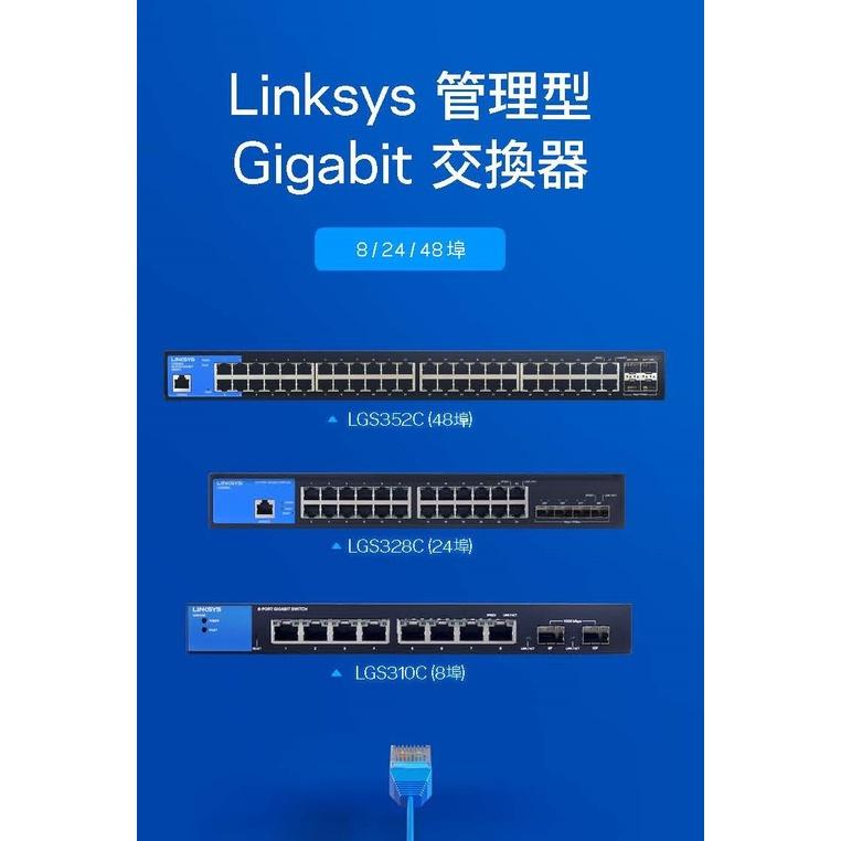 Linksys LGS328MPC-TW 24埠 LGS328MPC Gigabit 超高速乙太網路交換器 光華商場-細節圖4