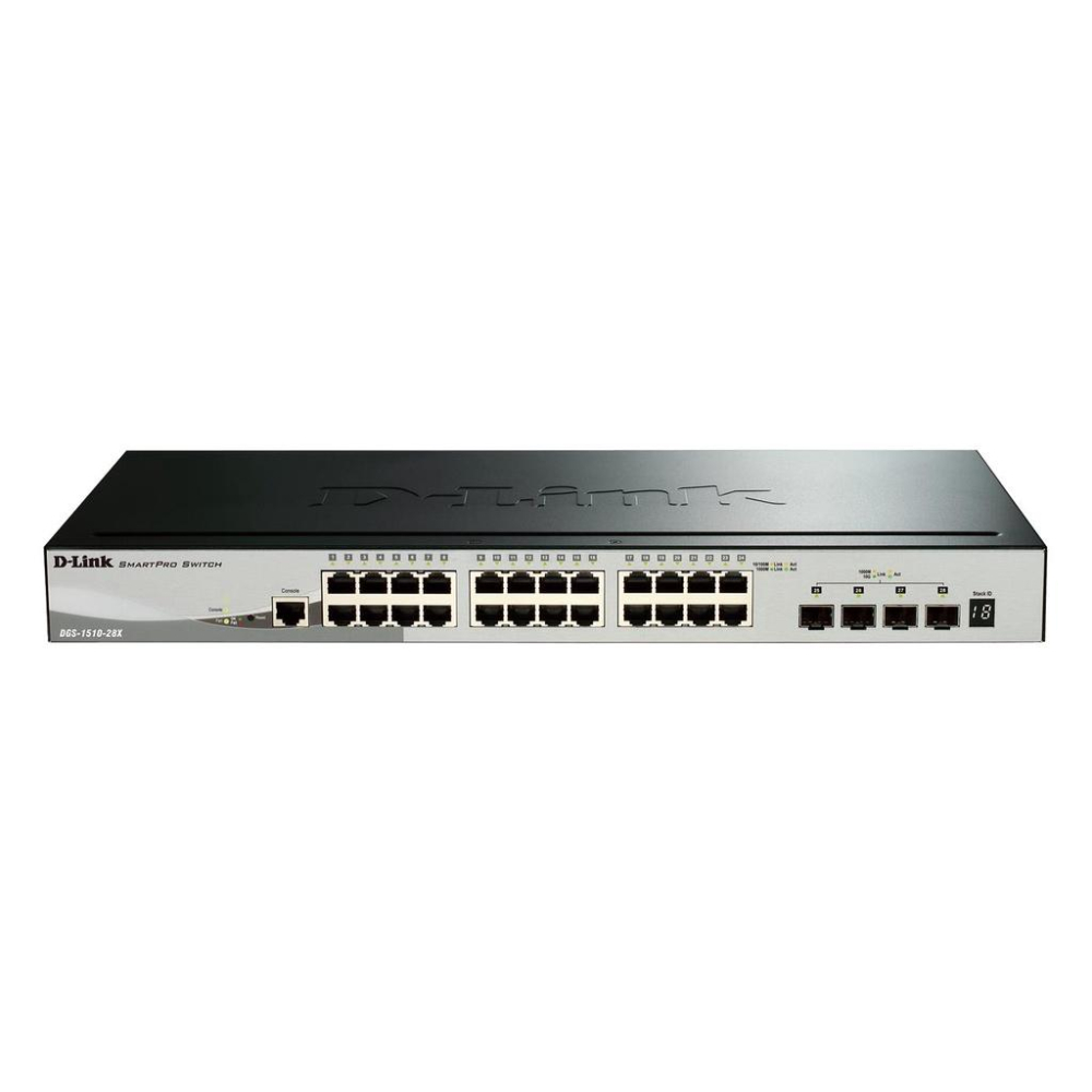 D-Link DGS-1510-28X Gigabit 可堆疊智慧型網管交換器 網路交換器 光華商場 公司貨-細節圖2