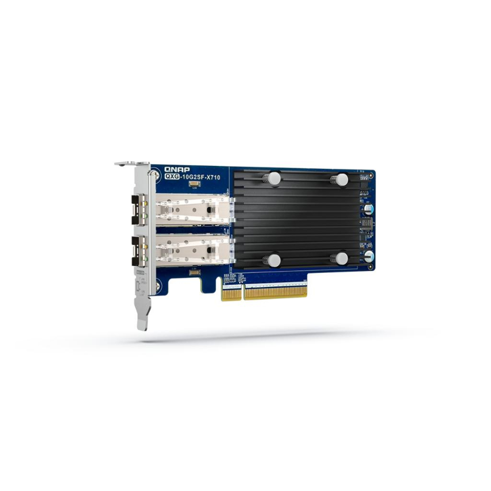 QNAP 威聯通 QXG-10G2SF-X710 雙埠 10 GbE 網路擴充卡 擴充卡 PCIe 介面卡 光華商場-細節圖2