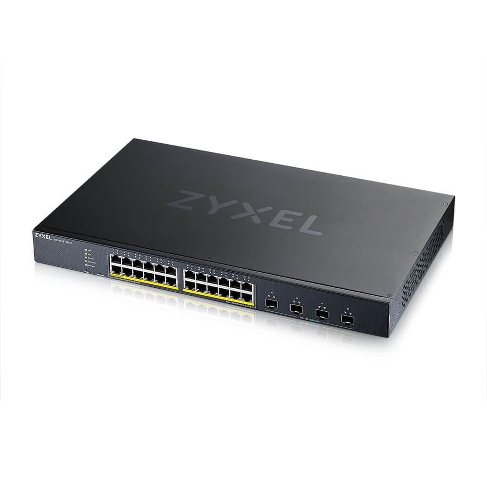 Zyxel 合勤 XGS1935-28HP 24埠 GbE Lite-L3 PoE 智慧型網管交換器 網路交換器 交換器-細節圖2