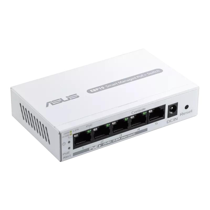 ASUS 華碩 ExpertWiFi EBP15 5埠 60W PoE+ 智慧網管交換器 交換器 Switch 光華商場-細節圖3