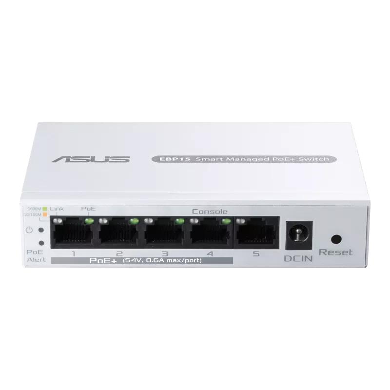 ASUS 華碩 ExpertWiFi EBP15 5埠 60W PoE+ 智慧網管交換器 交換器 Switch 光華商場-細節圖4