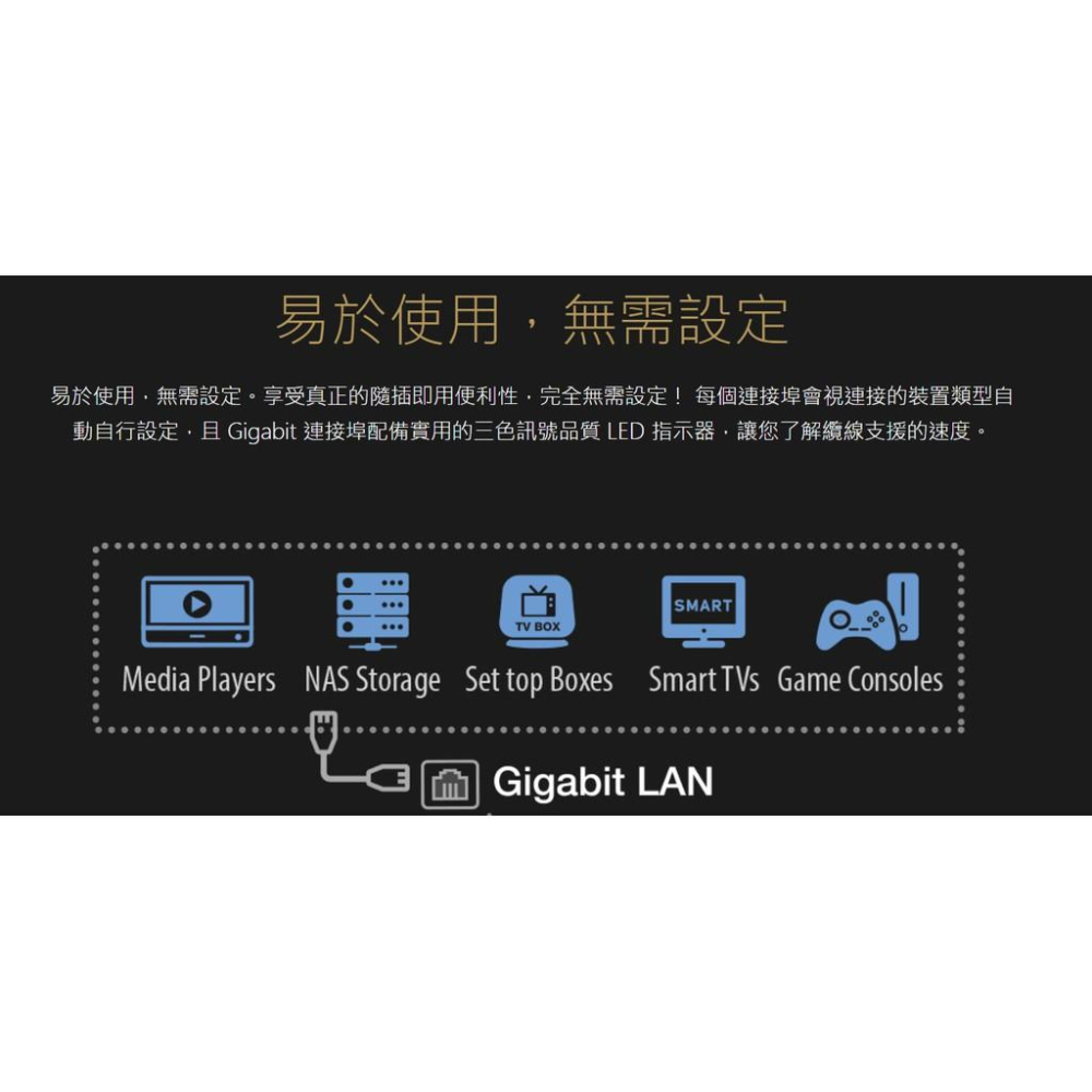 【現貨熱銷】ASUS 華碩 GX-U1081 8埠/5埠 VIP 網路交換器 GX-U1051 交換器 光華-細節圖5